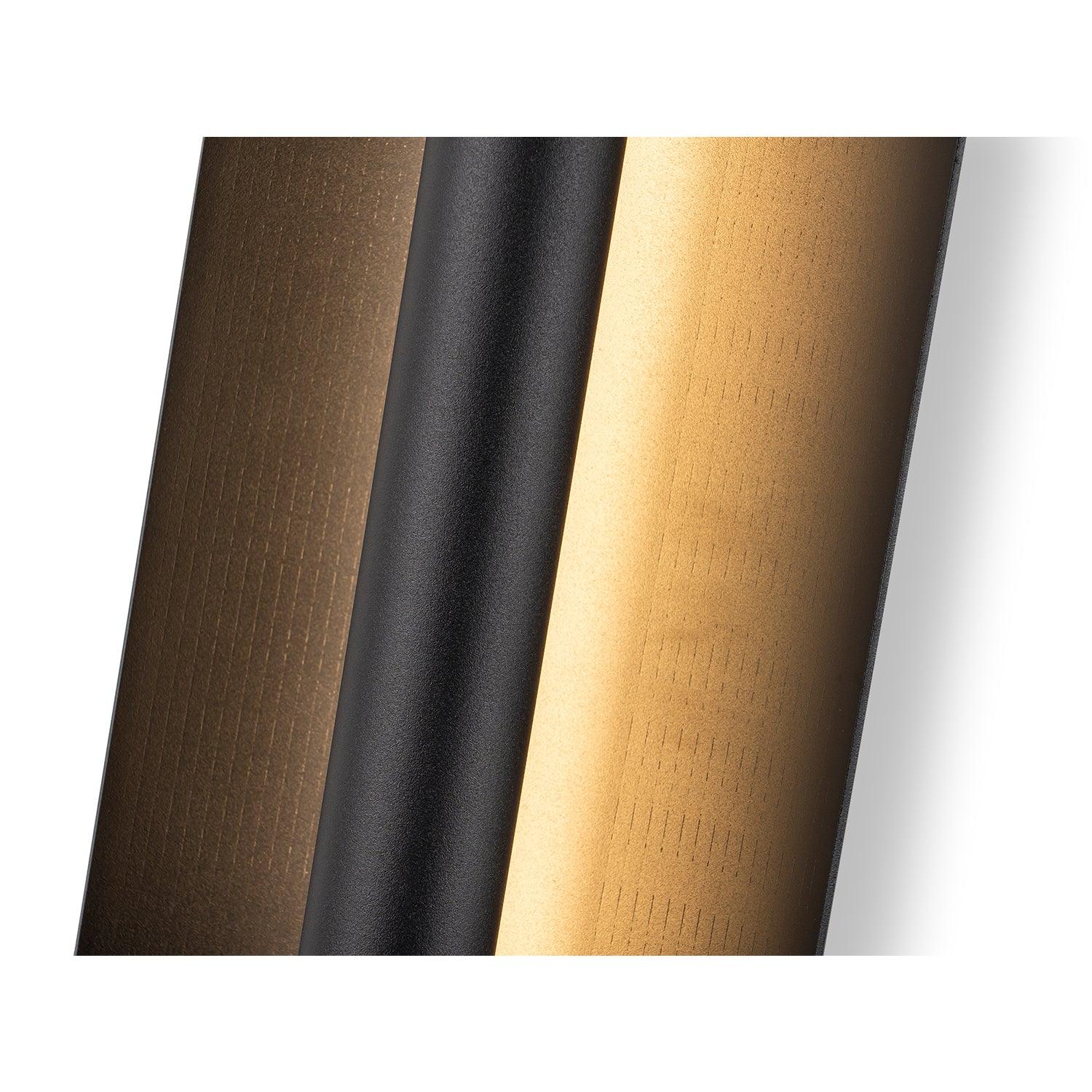 20" LED Outdoor Wall Lights Black