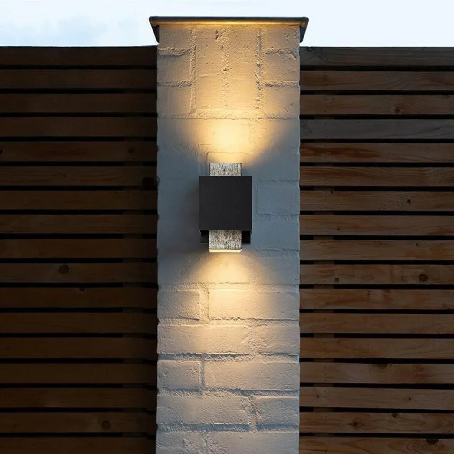 8" Modern Outdoor Wall Lights