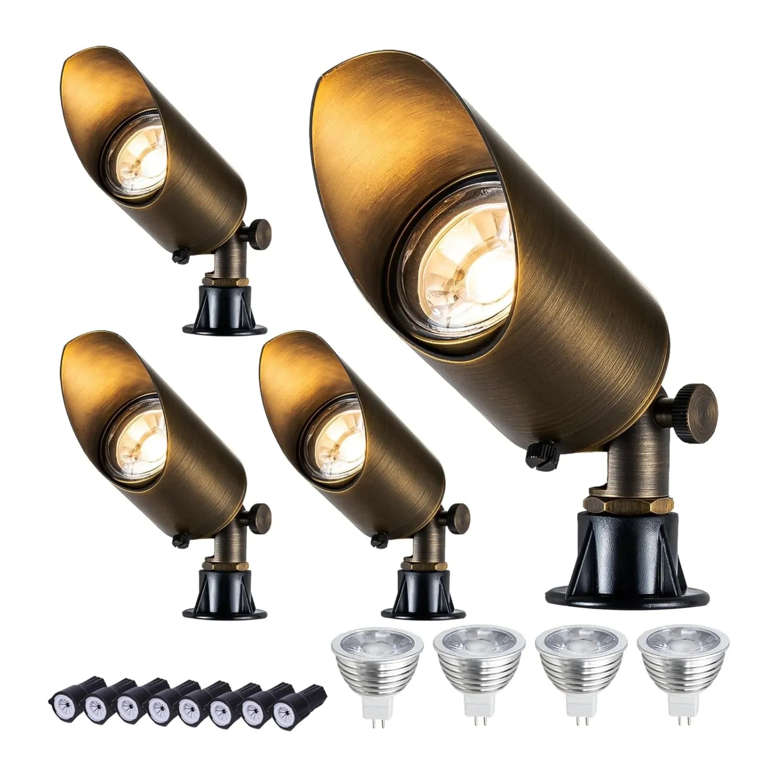 Brass Landscape Spotlight 3000K Warm White-LT2102