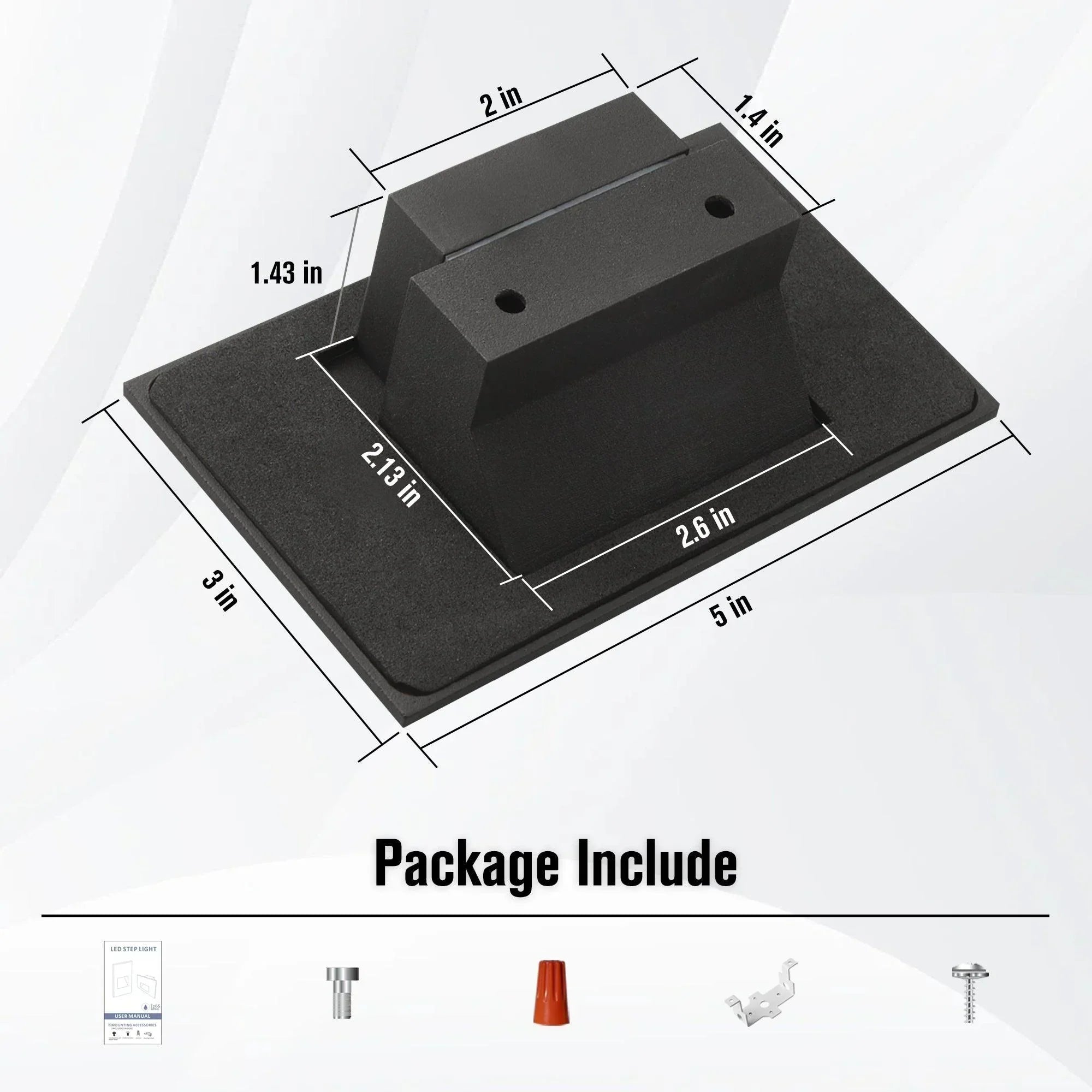 LED Step Lights 3CCT Horizontal