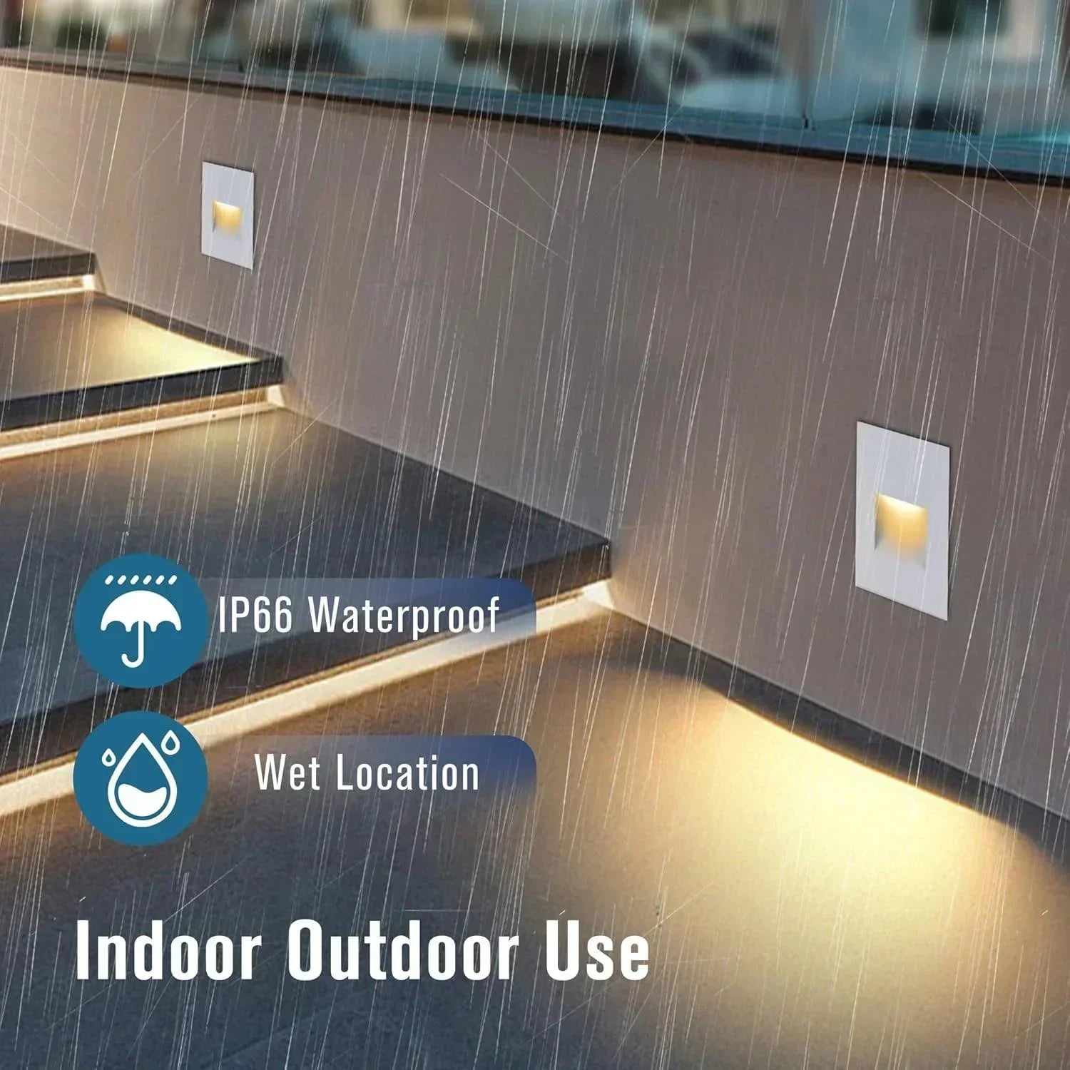 LED Step Lights 3CCT Vertical