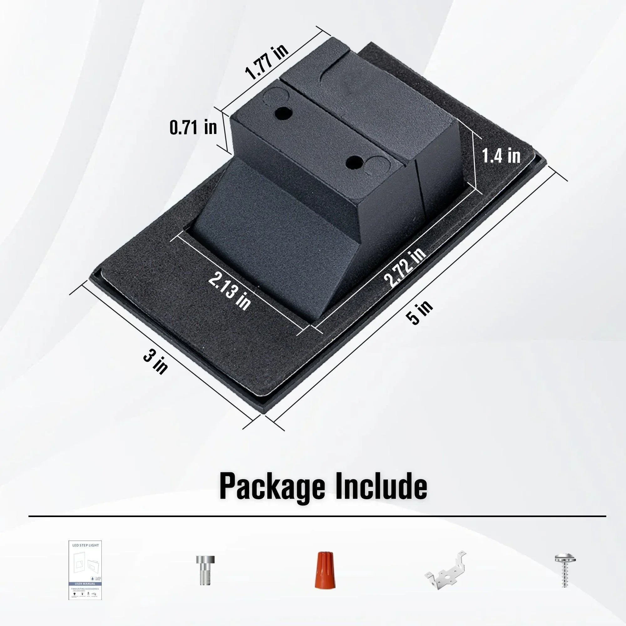 LED Step Lights 3CCT Vertical