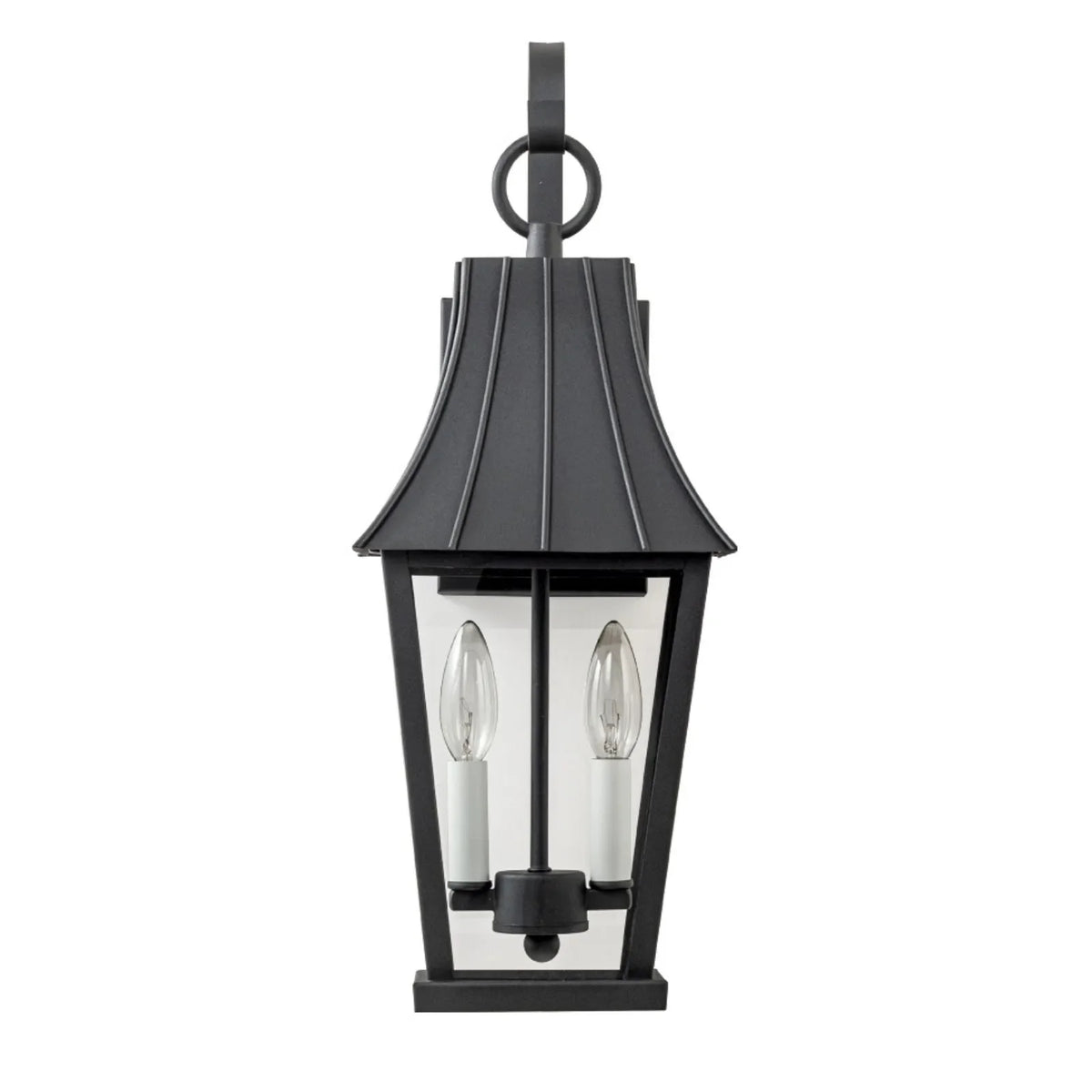 21.25" Large Outdoor Wall Lights with White Candelabra