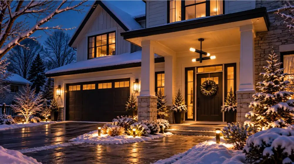 Outdoor Lighting for Shorter Days: How to Keep Your Home Bright & Safe This Winter