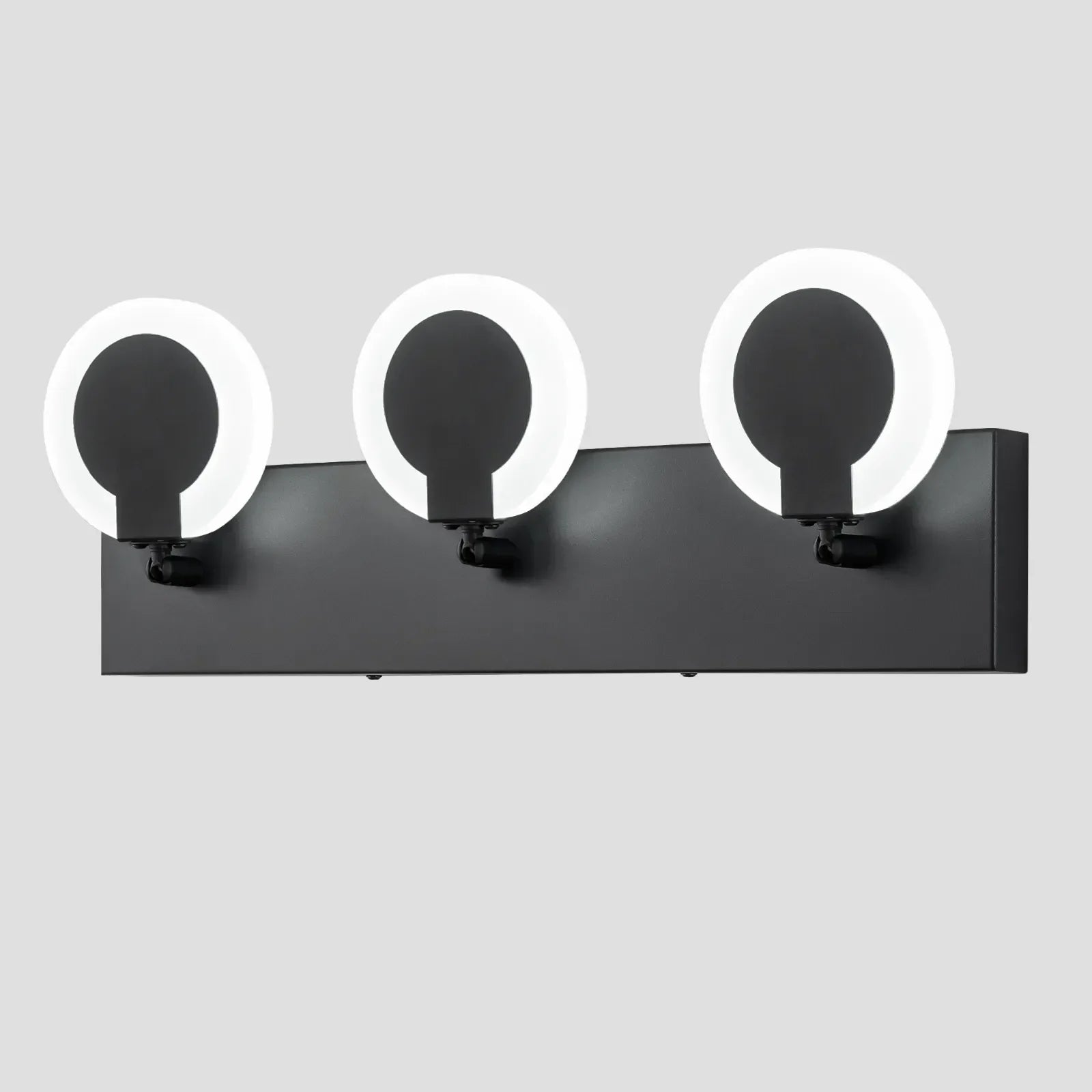 23" 3-Light Rotatable Dimmable LED Bathroom Vanity Light